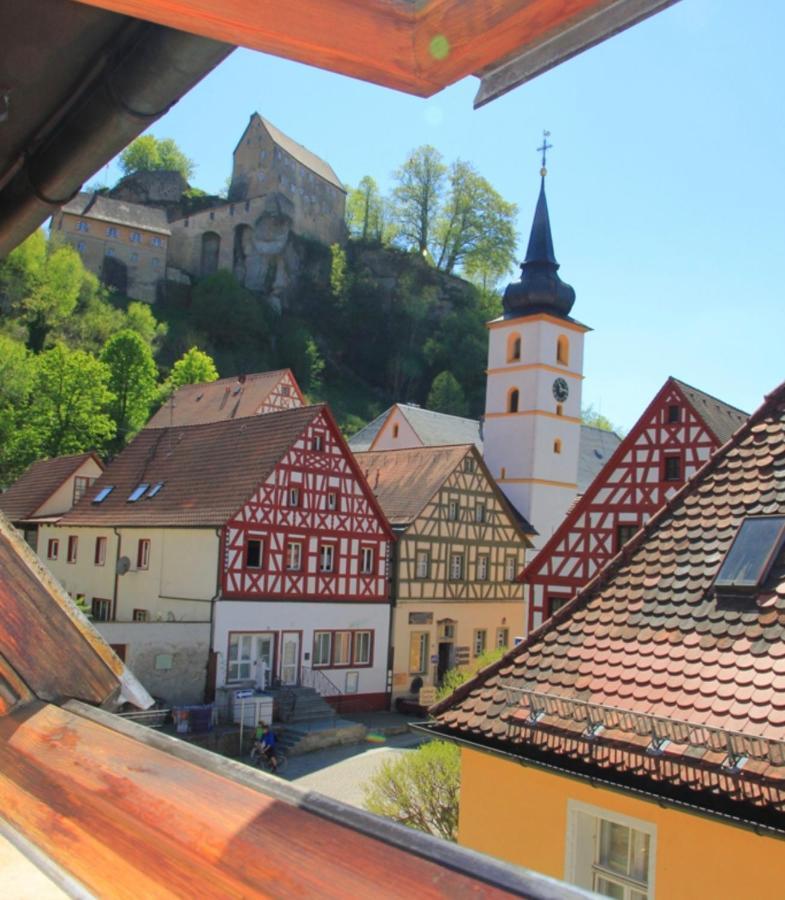 Goldener Anker Pottenstein Urlaub Fuer Die Ganze Familie Bagian luar foto